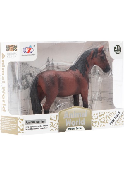 Kutulu Model Figür Hayvan Kızıl At