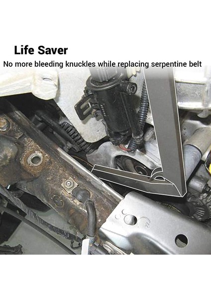 Serpantin Kemeri Çıkarma Germe Aracı R52 R53 Mini Cooper Bmw- W11 Süper Şarj Eden Motor Için Uyumlu (Yurt Dışından) indirimleri