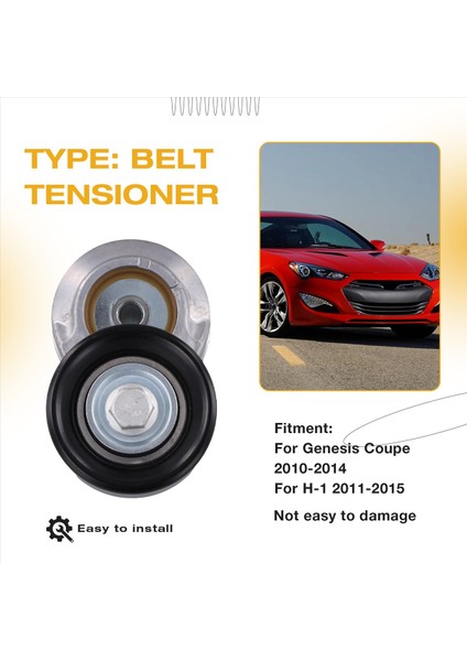 25281-2C000 Hyundai Genesis Coupe H-1 Kia Için Araç Motor Kemeri Gergin 2010-2015 252812C000 (Yurt Dışından) fırsatları