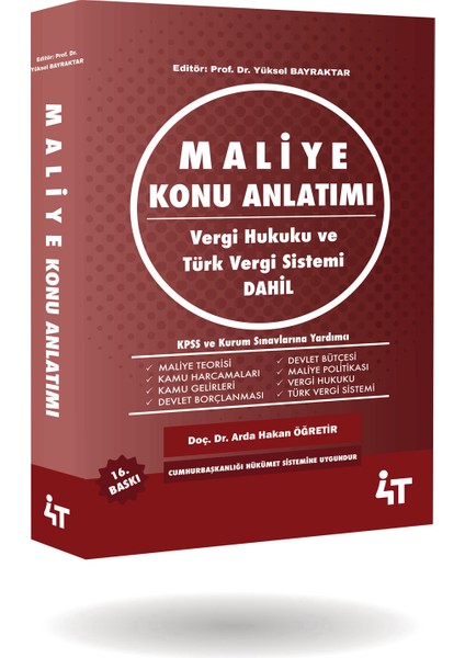 Maliye Konu Anlatımı 16. Baskı
