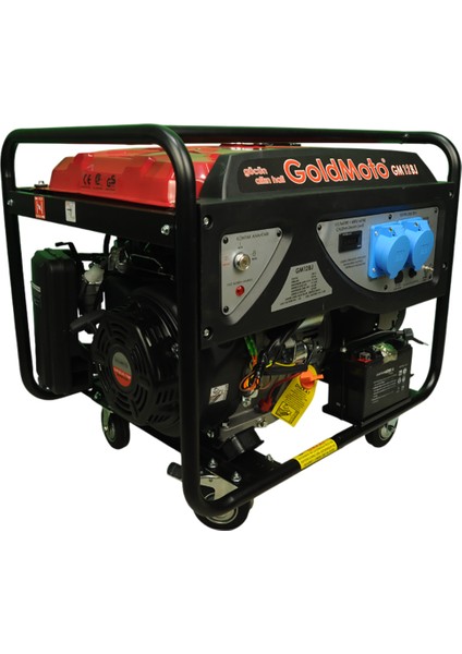 GM12BJ Benzinli Jeneratör 12KVA Monofaze Marşlı