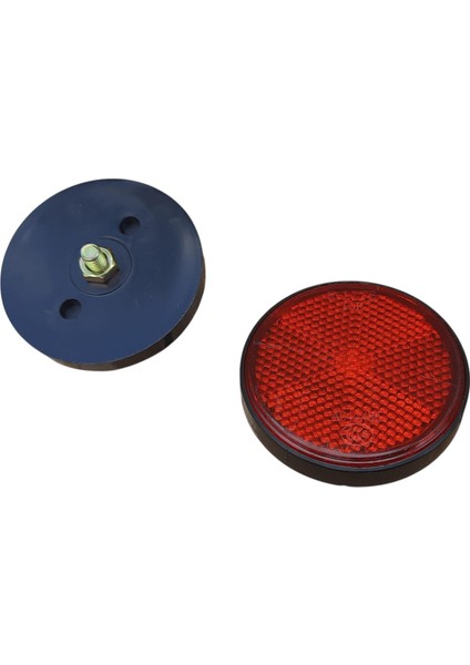 Scooter-Cg Reflektör Yuvarlak Kırmızı 6 mm (Adet)