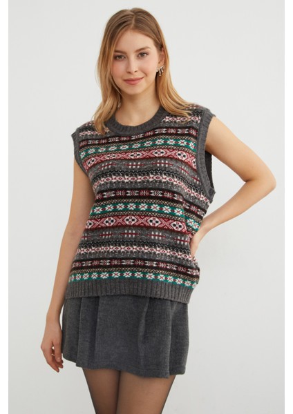 Yılbaşı Temalı Bisiklet Yaka Süveter indirimleri