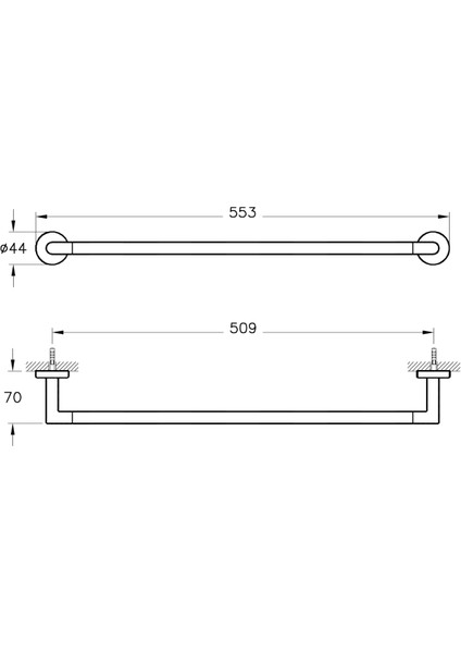 Minimax A44784 Uzun Havluluk, Krom indirimleri