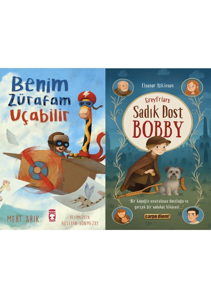 Benim Zürafam Uçabilir (Mert Arık) ve Sadık Dost Bobby (Eleanor Atkinson)