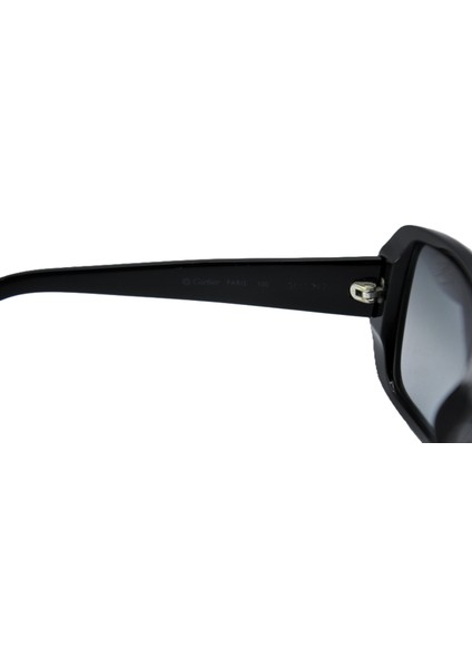 Vintage Siyah Altın Kaplamalı Kadın Güneş Gözlüğü