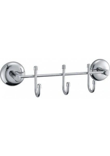 3 Kancalı Dekoratif Askılık Mutfak Banyo Duvar Yüzeyi Askısı