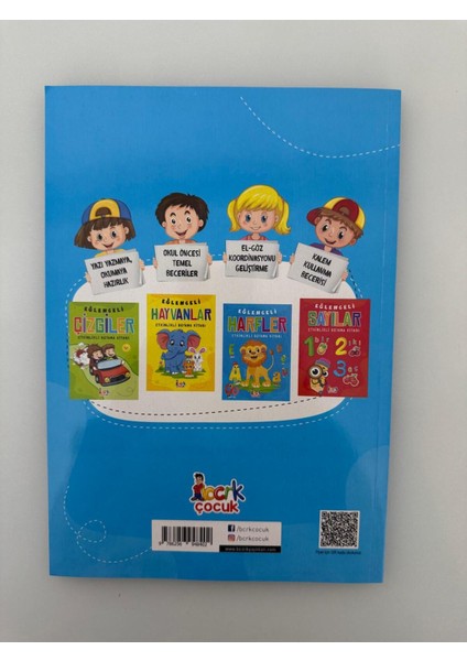 Eğlenceli Harfler Etkinlikli Boyama Kitabı (1 Adet) fiyatları