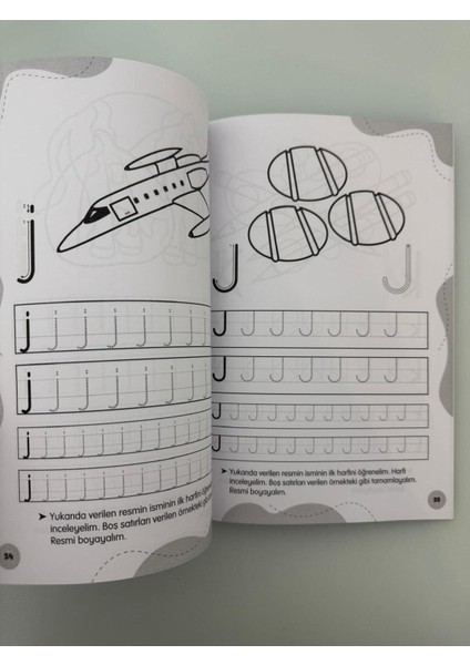Eğlenceli Harfler Etkinlikli Boyama Kitabı (1 Adet) modelleri
