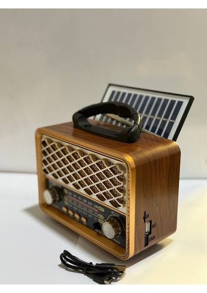 RT-735 Güneş Enerjili (Solar) Bluetooth Radyo