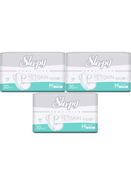 Yetişkin Hasta Bezi Bel Bantlı M - Orta - Medium 90 Adet (3pk*30)