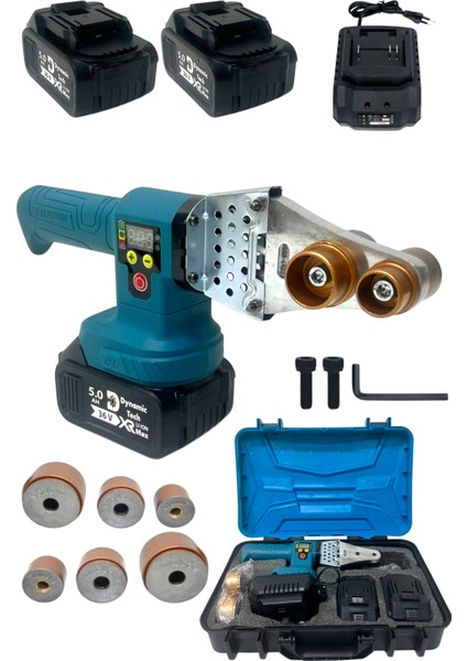 Profesyonel Çift Bataryalı Plastik Pvc Pprc 320 Derece Boru Kaynak Makinesi