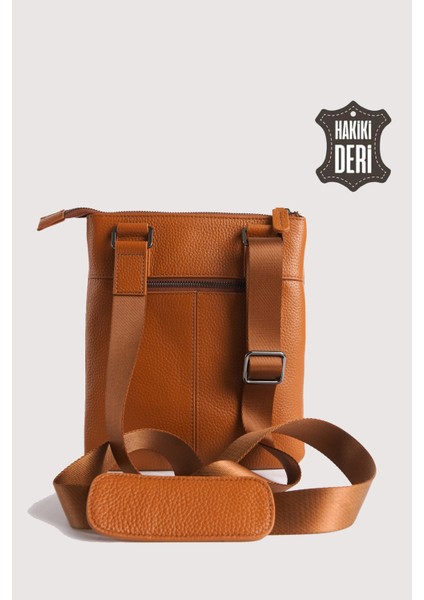Hakiki Deri Erkek Postacı Çantası Taba SMR9279 modelleri