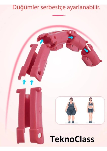 buğz egzersiz çemberi egzersiz halkası ağırlıklı bel kalça bacak kol bölgesi ayarlanabilir modelleri