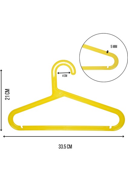 32 Adet Plastik Çocuk Askısı, Bebek Askılığı, Elbise Askısı, Renkli Askı, Slim Askı fiyatları