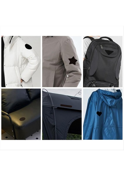 Üzerine Ütüyle Yapışan Onarım Yaması, 20 Adet Çok Renkli Kumaş Yamaları Üzerine Ütüyle Yapışan (Yurt Dışından) fiyatları