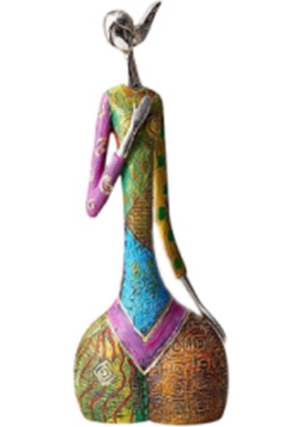 Iskandinav Tarzı Soyut Ev Dekorasyonu Figür Heykel Oturma Odası C (Yurt Dışından)