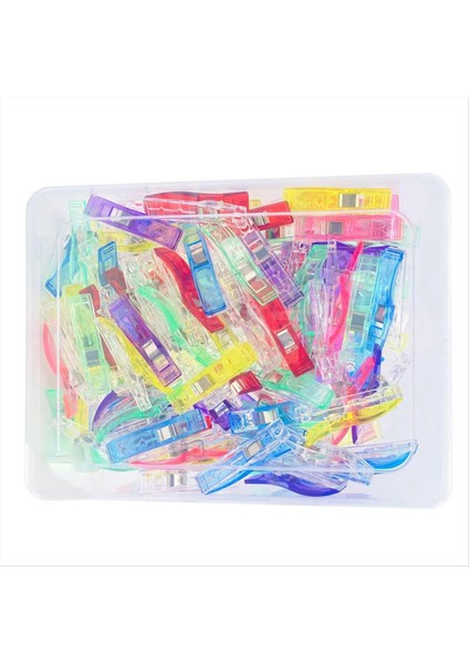 100 Adet Büyük Dikiş Klipsleri Kumaş Klipsleri Dikiş Malzemeleri (Yurt Dışından)