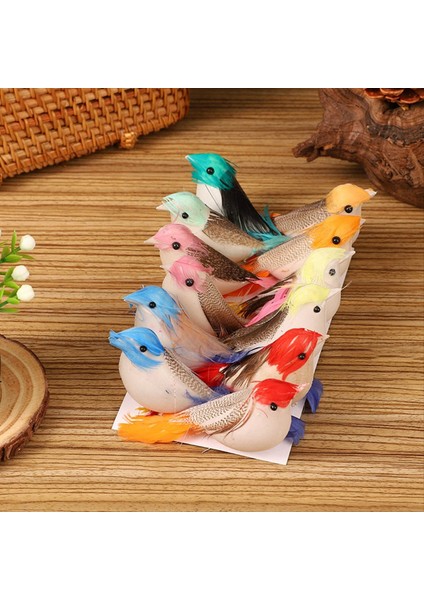 Mini Simülasyon Kuş Yapay Renk Kendin Yap El Sanatları B (Yurt Dışından) fiyatları