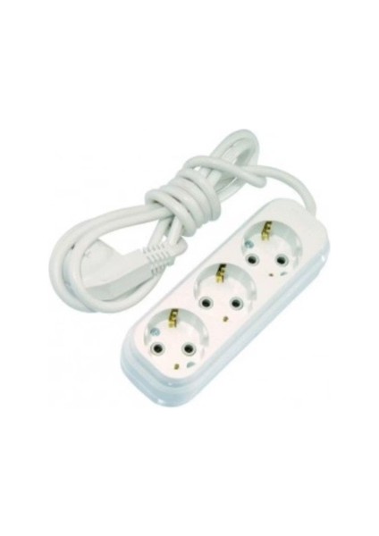 3lü 2mt Uzatma Kablo Grup Priz 9011 3302 (5332) fiyatları
