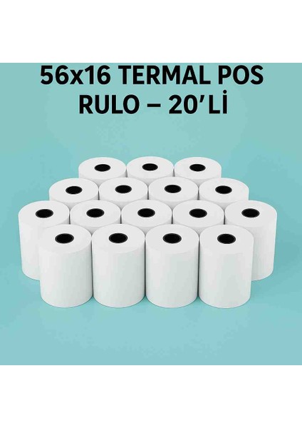 56*16 20'li Termal Pos Rulo