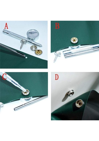 Tuval Çıtçıt Takımı, Paslanmaz Çelik Çıtçıtlar, Ayarlama Aleti 314 Parçalı (Yurt Dışından) indirimleri