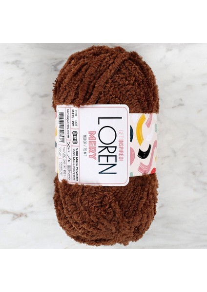 Kahverengi El Örgü Ipi M414 34320