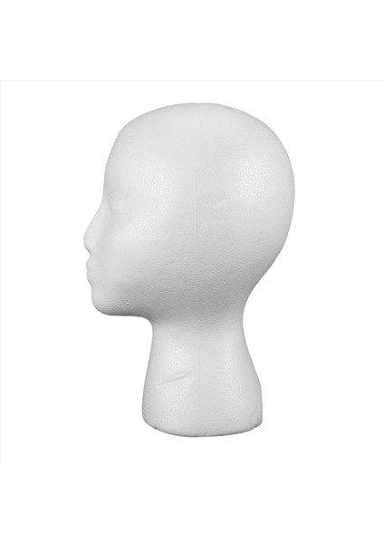 Köpük Manken Peruk Başlığı Ekranı Beyaz Köpük Başlığı (Yurt Dışından)