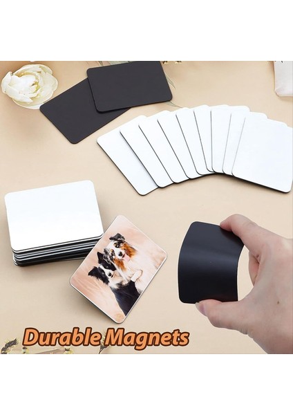 Mutfak Ofisi Için 34 Adet Süblimasyon Mıknatıs Boşluğu (Yurt Dışından) fırsatları