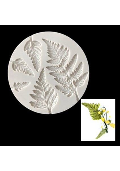 Mimosa Çiçek Yaprağı Fondan Kek Silikon Çiçek Düğün Pişirme Kalıbı (Yurt Dışından) fiyatları