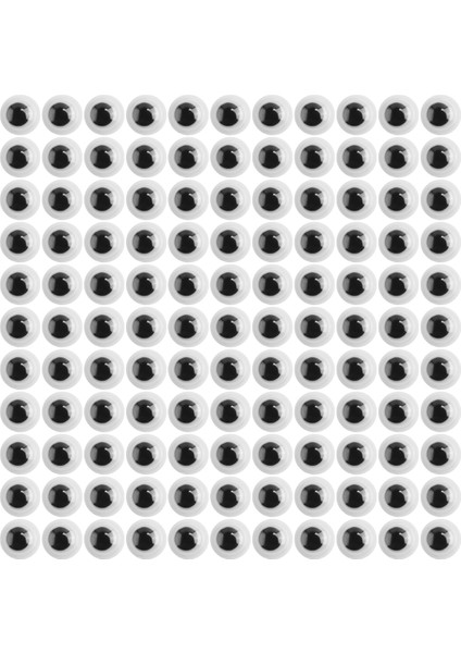 1000 Adet Kendin Yap El Sanatları Için Kıpırdayan Gözler Kendinden Yapışkanlı Oyuncak Gözler 6mm (Yurt Dışından) modelleri