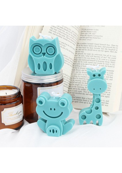 Hayvan Silikon Kalıbı, Kendin Yap Silikon Mum Kalıbı, 3D Kalıp (Zürafa) (Yurt Dışından) fiyatları