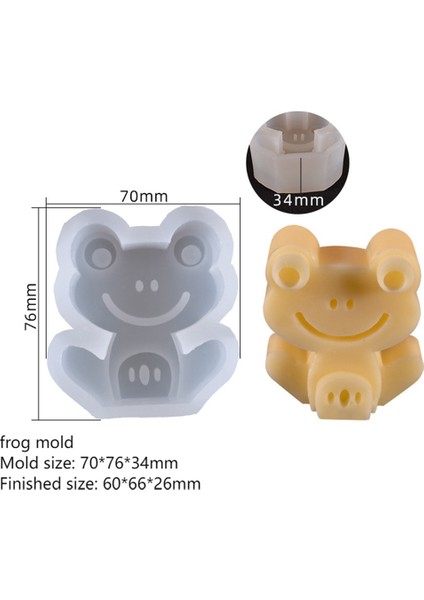 Hayvan Silikon Kalıbı, Kendin Yap Silikon Mum Kalıbı, 3D Kalıp (Zürafa) (Yurt Dışından) fırsatları