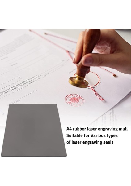 A4 Boyutunda Lazer Gravür Makinesi Için Damga Sayfası (Koyu Gri) (Yurt Dışından) modelleri