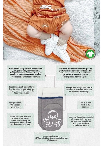 Bistyle Hayvan Figürlü Kaymaz Erkek Soket Çorap 2'li BS10119 Indigo indirimleri