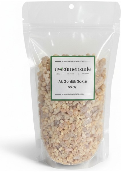 Ak Günlük Sakızı, Sığla Akması, Boswellia Serrata Üskümenzade Ak Günlük Sakızı