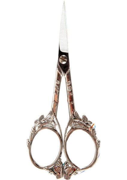 Nakış Makası Gümüş Saplı Dekoratif Makas YBL-115 Model 3