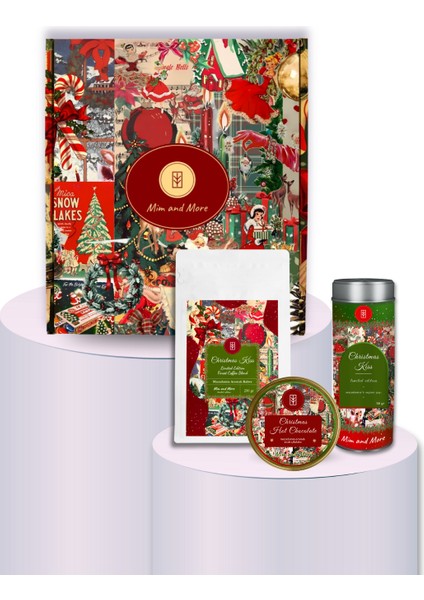 New Year Hediye Kutusu | Christmas Tea, Christmas Coffee, Hot Chocolate – Yılbaşı Hediye Seti