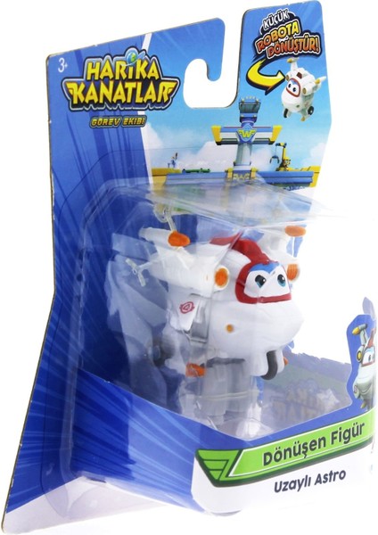 Harika Kanatlar Dönüşen Mini Figür Uzaylı Astro modelleri