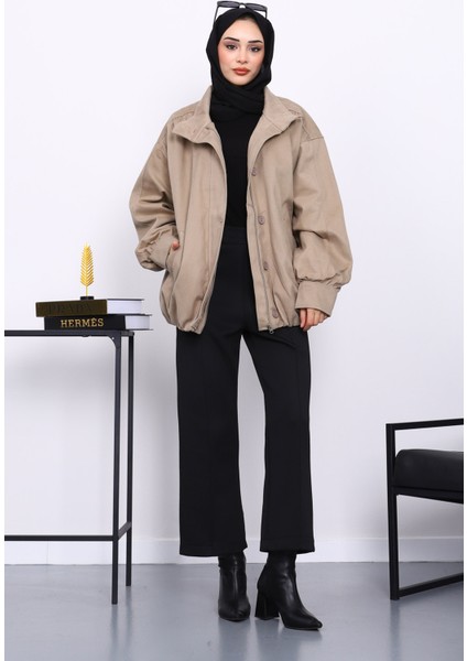 Vizon Pileli Astarlı Gabardin Ceket fiyatları