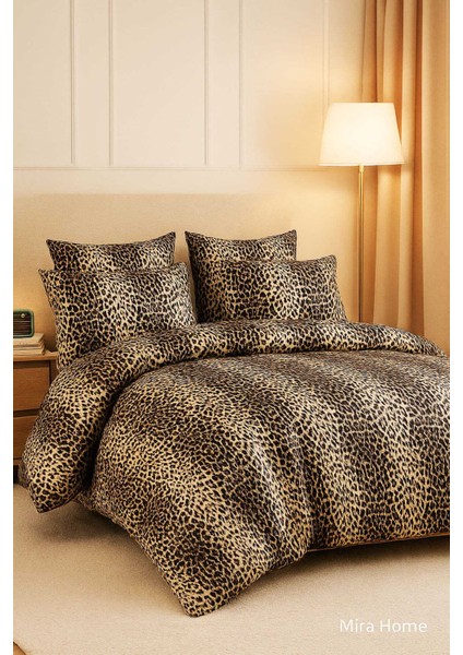 Çift Kişilik Pamuklu Nevresim Takımı Wild Leopard fiyatları