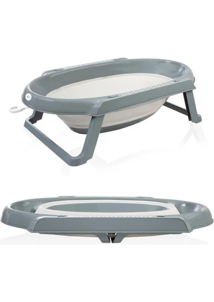 Nessiworld Babyjem Katlanır Banyo 5'li Küvet Seti 596 Antrasit fırsatları