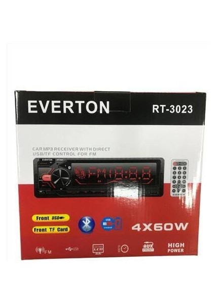RT-3023 Bluetooth Oto Teyp - 4X60W Yüksek Güç Çıkışlı Mp3/usb/tf/aux Fm Radyo fiyatları