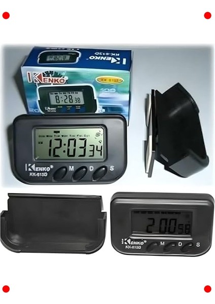 Dijital Masa & Araba Saati - Alarm ve Kronometre