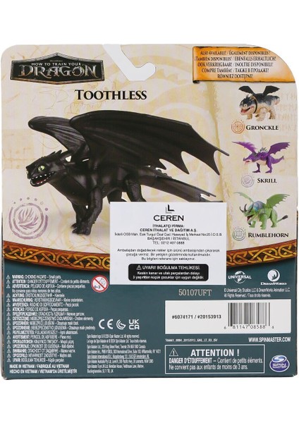 SPM-6074171 Hareketli Dragons Figür modelleri