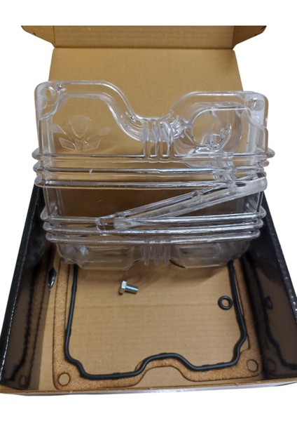 Kuba Külbütör Kapağı Köşeli Şeffaf Cg/kuba Çıta Aym modelleri