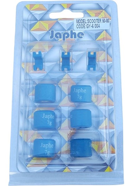 Scooter 50-80 Tahrik Seti ve Kızak Kayma 7 gr 16-13 mm