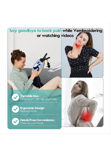 Nakış Kasnağı Standı Katlanır Metal Nakış Kasnağı Standı B (Yurt Dışından) fırsatları