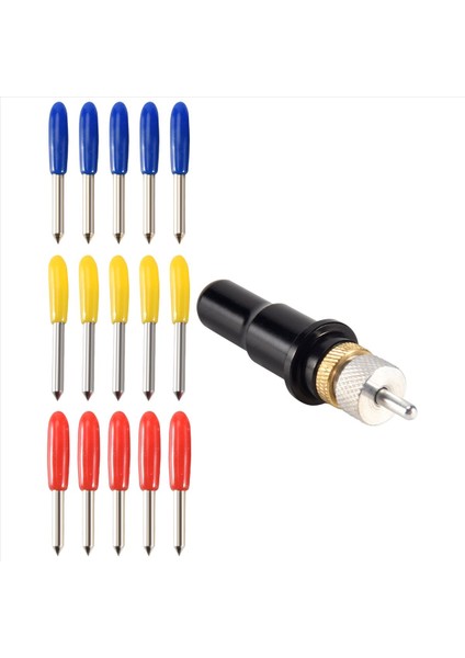 Roland Kesim Plotter Plotter Için 15 Adet Bıçak + 1 Bıçak Tutucu (Yurt Dışından) fiyatları