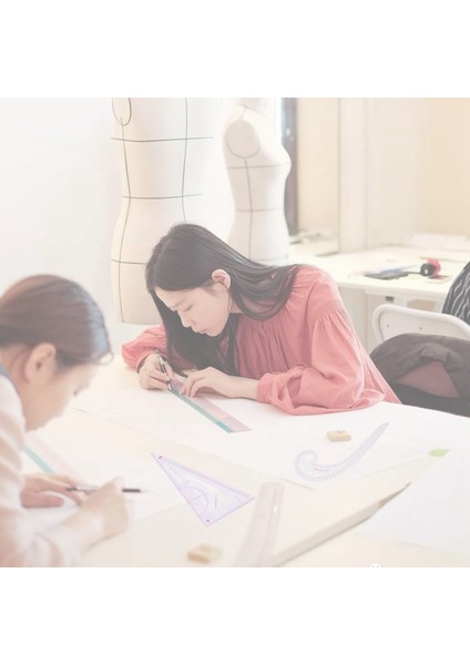 Dikiş Cetvel Seti (4 Parça) - Metrik Cetvel Ölçüm Şablonu Araçları 4 Stil (Yurt Dışından) fırsatları